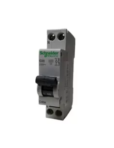 Schneider 17510 circuit breaker c40a 1p n 20a curve c